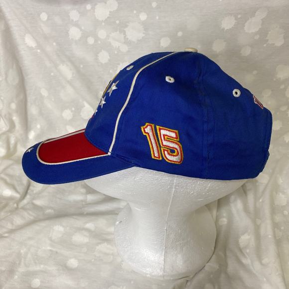 Dale Earnhardt #15 NAPA Racing Stars Stripes Red White Blue Adjustable OSFM Hat - Picture 2 of 9